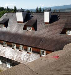 Šindelové střechy