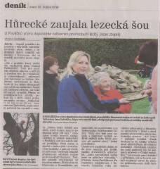 Dobročinná akce v Hůrkách