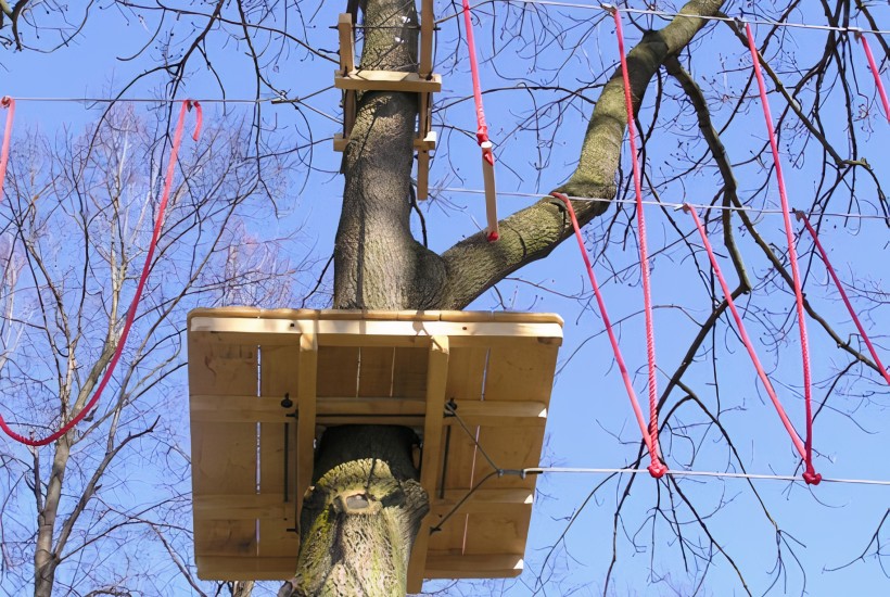 Instalace dřevěných talanů