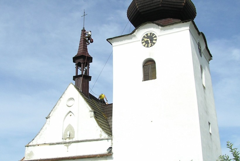 Šindelové střechy