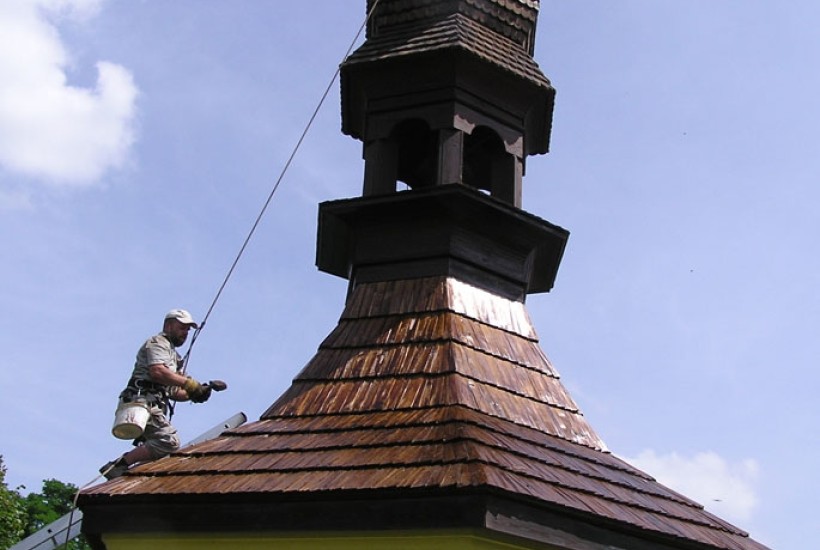 Návesní kaple v Tuněchodech u Stříbra